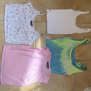 4 shirts from shien
